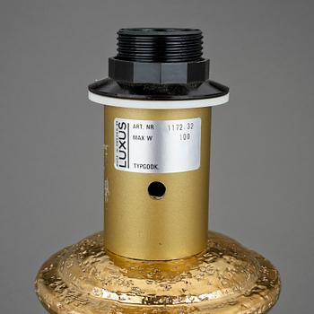 BORDSLAMPA, keramik, Italien, 1960/70-tal.