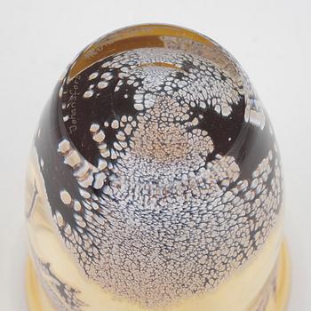 Astrid Gate, vase, glass, Johansfors, signed and numbered 47/50.