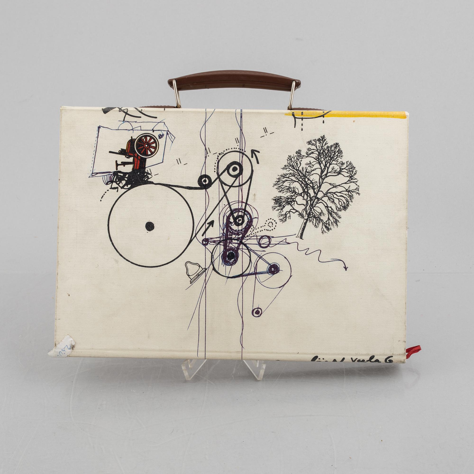 Jean Tinguely, after, "Méta" book, by K.G. Pontus Hultén. Moderna Museet, Stockholm,  1972.
