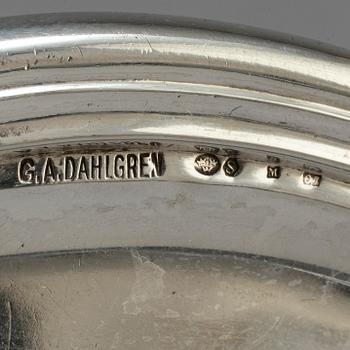 2 silver dishes. G.A. Dahlgren Malmö and David Andersen & Comp Stockholm 1916.