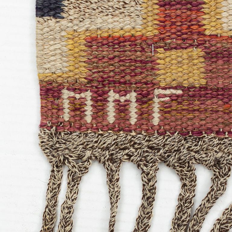 Märta Måås-Fjetterström, a carpet, "Bruna heden", flat weave, ca 297 x 208 cm, signed MMF.