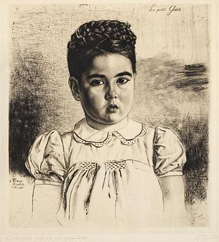 159. Eduard Wiiralt, "La petite Gisèle" (Väike Gisèle).