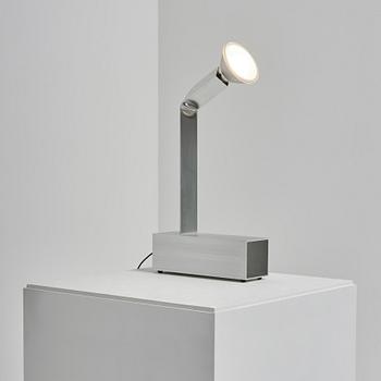 David Taylor, a unique table lamp, "Aluminium Table Lamp #4", Studio Mellösaverken, Sweden, 2025.