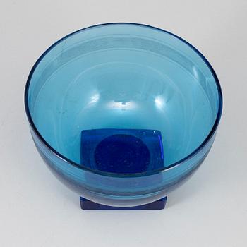 A glass bowl from Daum, Nancy, France.