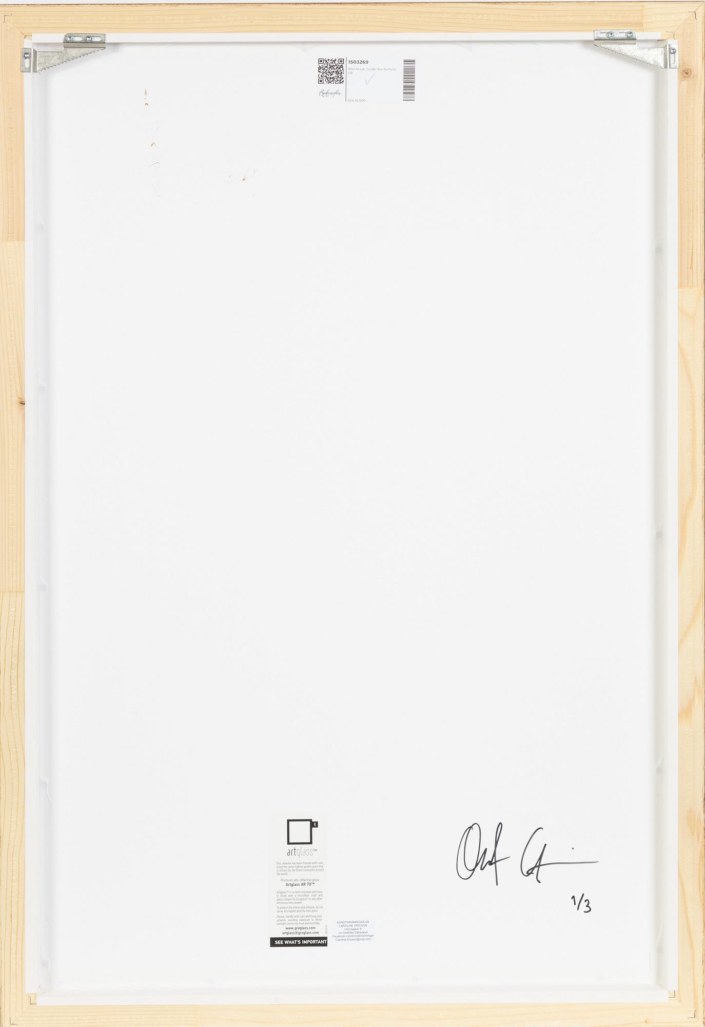 Olof Grind, "Under the Surface".