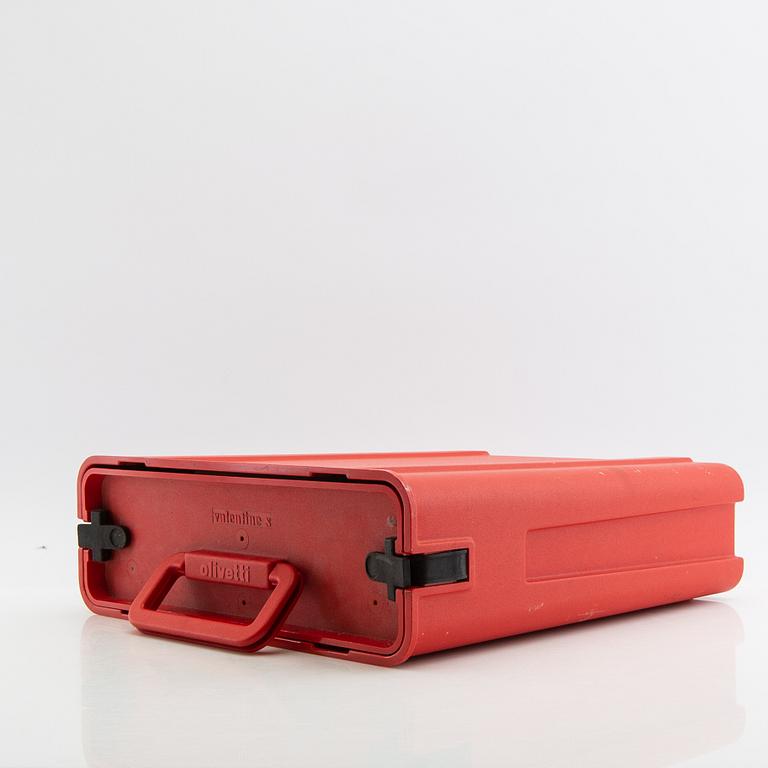 Ettore Sottsass, typewriter, "Valentine s", Olivetti, Italy.