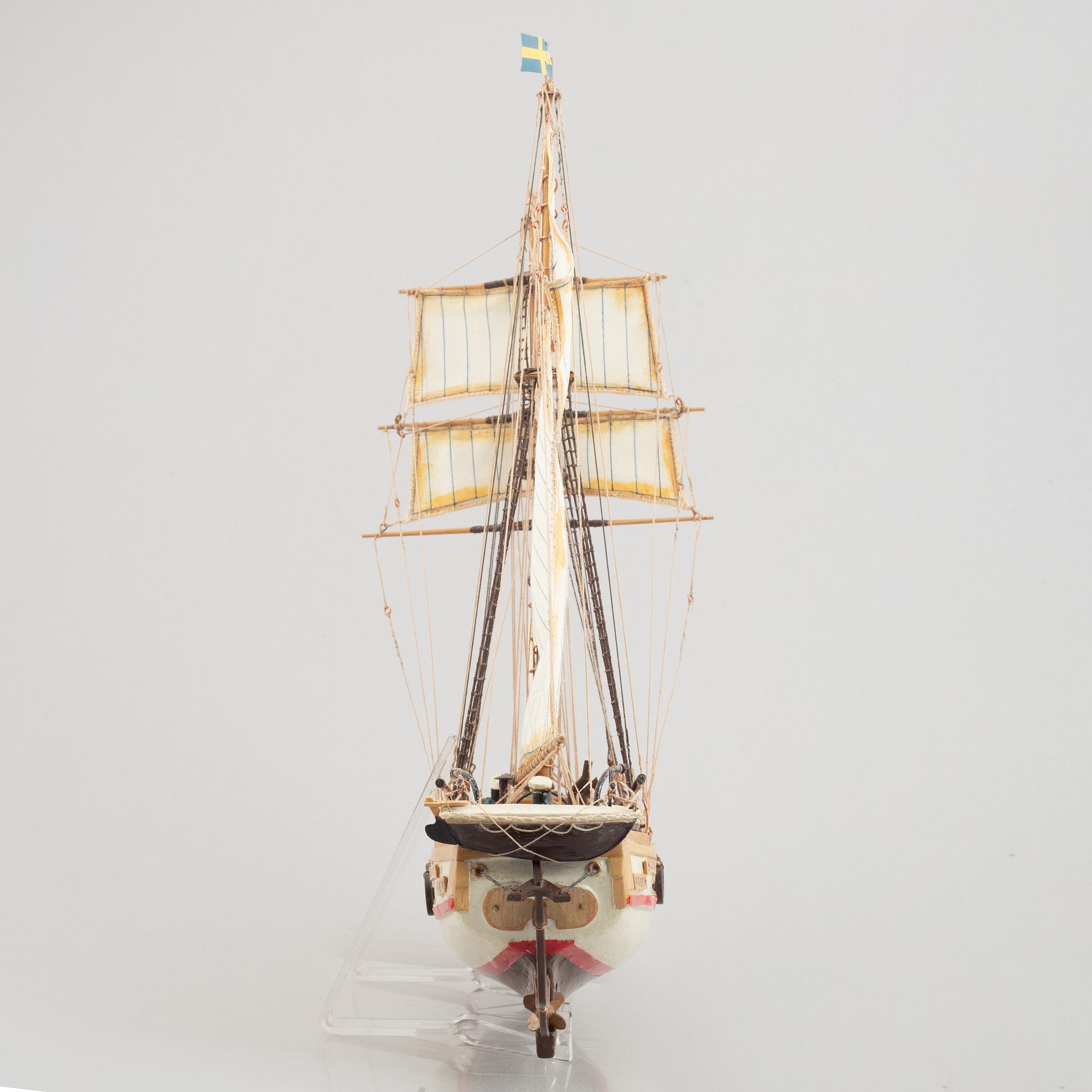 Ship model, 20th century.