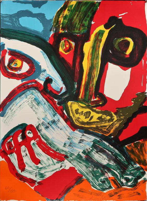 BENGT LINDSTRÖM, färglitografi, 2 st. Sign och numr.