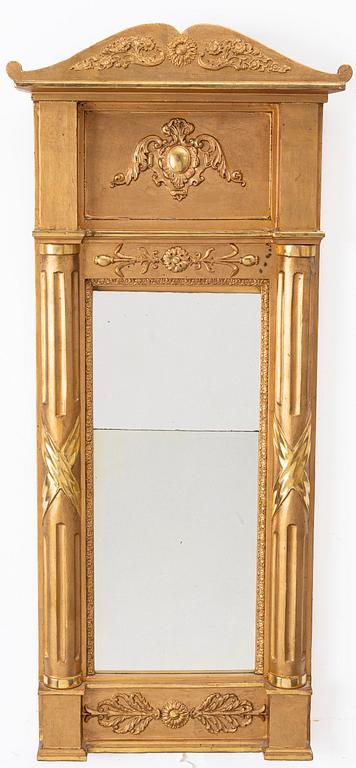 Mirror, Empire style, 19th/20th century.