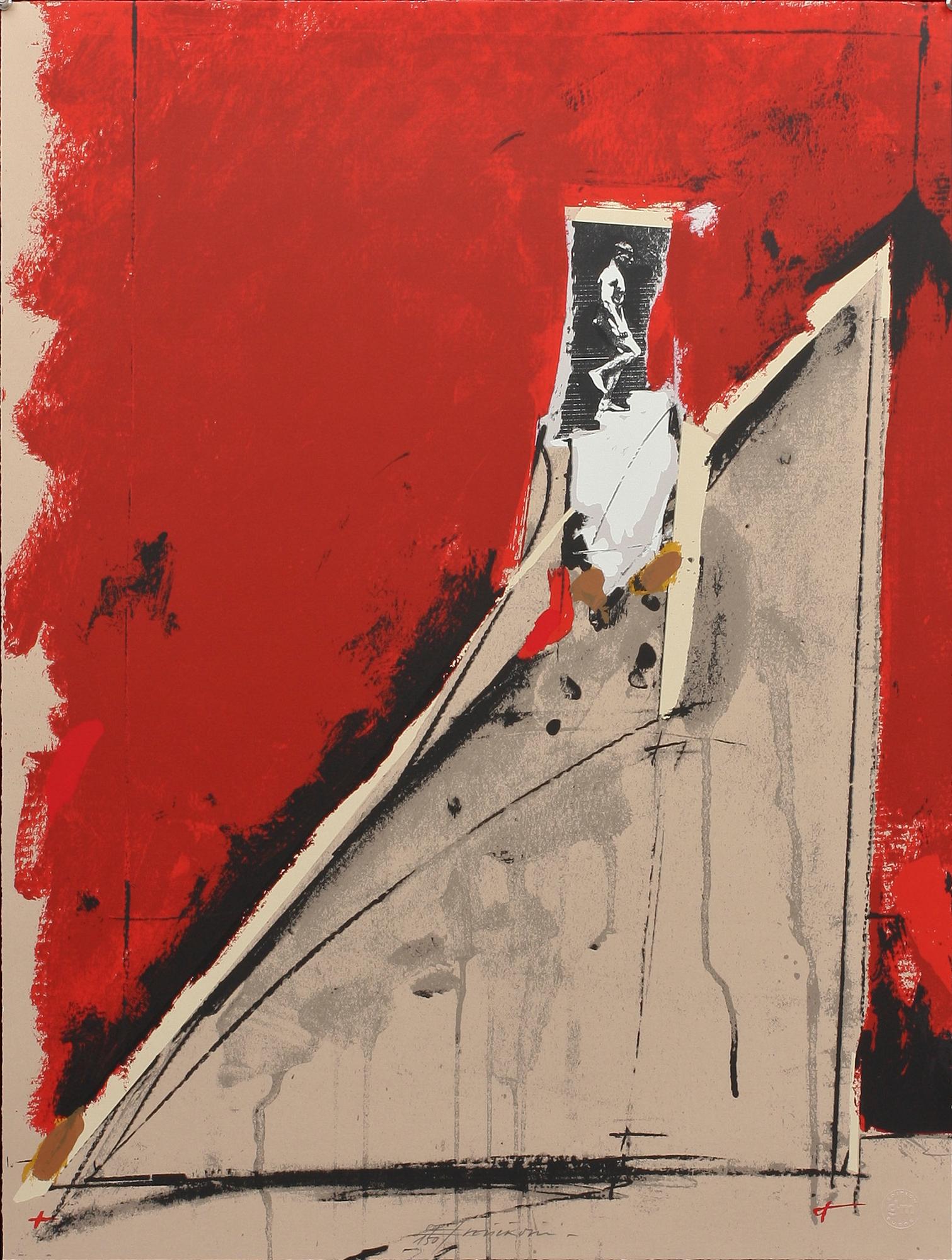 VLADIMIR VELICKOVIC, färglitografi, sign o numr 87/150.