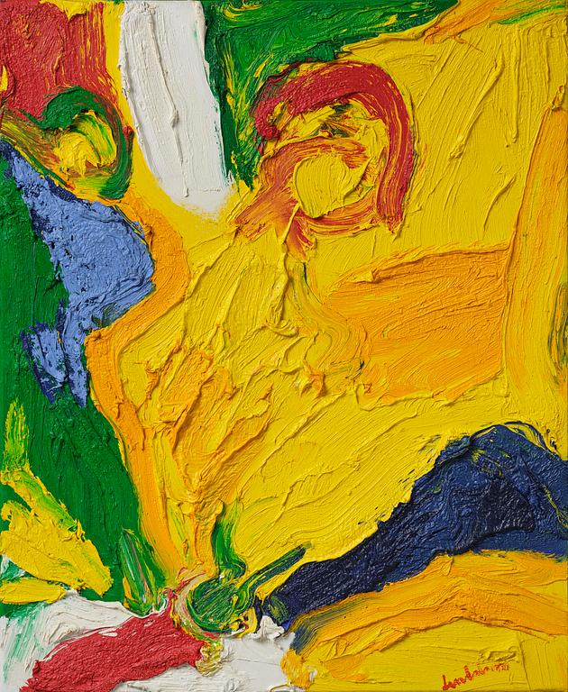 Bengt Lindström, "L'homme a la pipe".