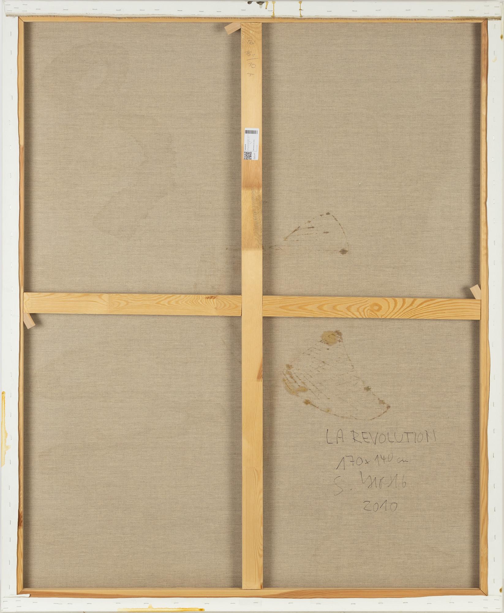 Stefan Hirsig, olja på duk, signerad och daterad 2010 a tergo.