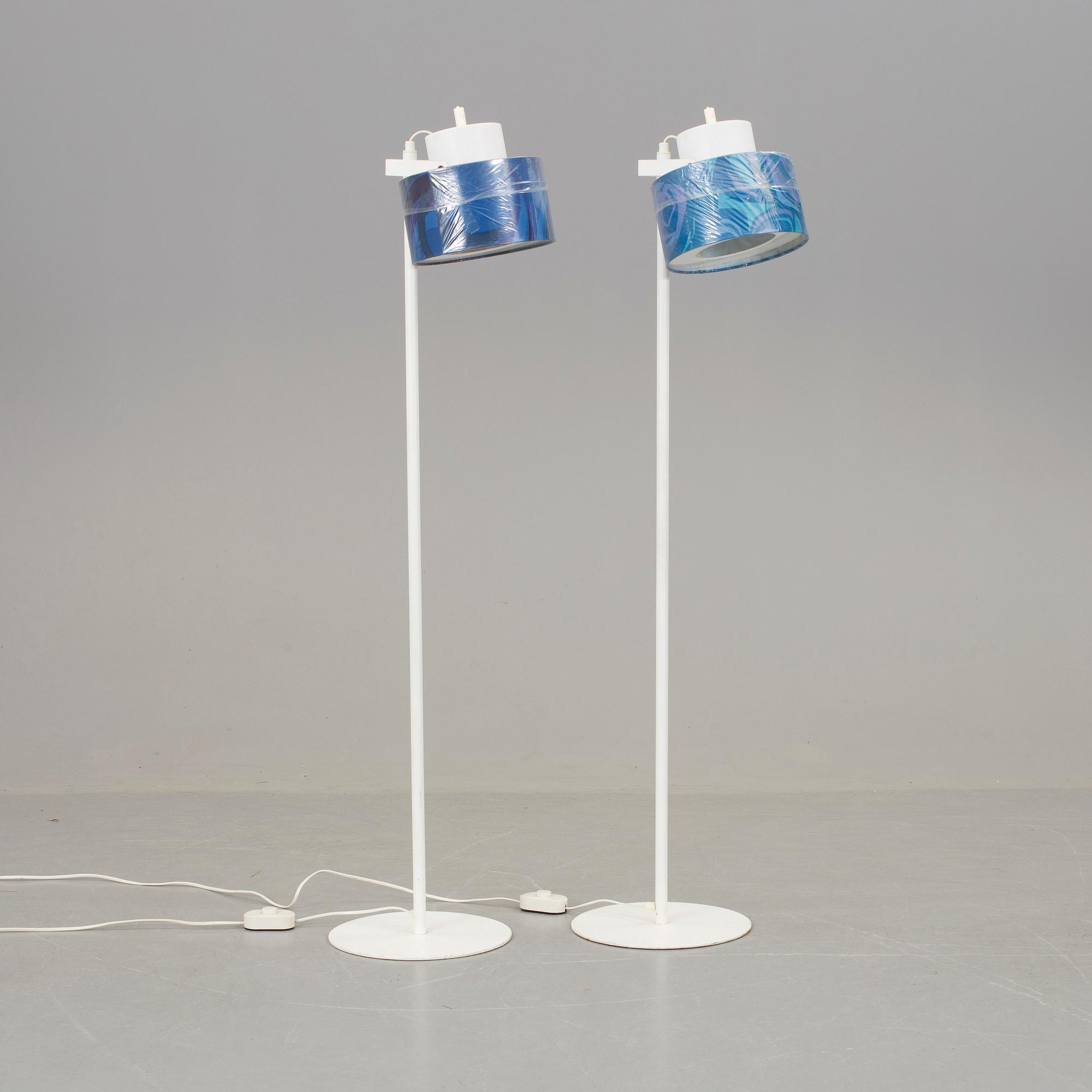 GOLVLAMPOR, 2st, Luxus. 1960-tal.