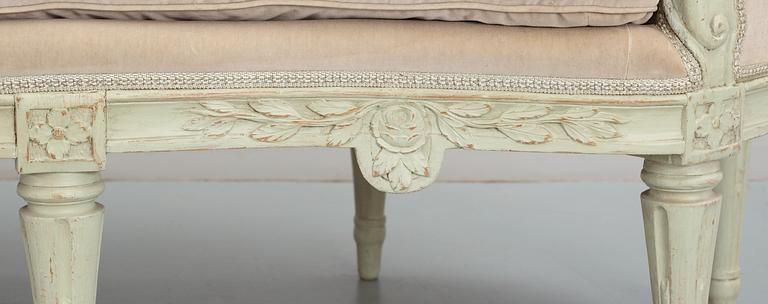 SOFFA. Gustaviansk, 1700-talets slut.