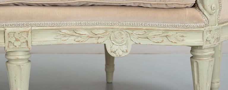 A Gustavian 18th Century sofa.