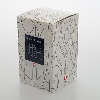 Oiva Toikka, lasilintu, signeerattu Oiva Toikka Nuutajärvi Notsjö Turun Sanomat.