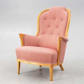 Carl Malmsten, armchair "Vår Fru", OH Sjögren, late 20th century.