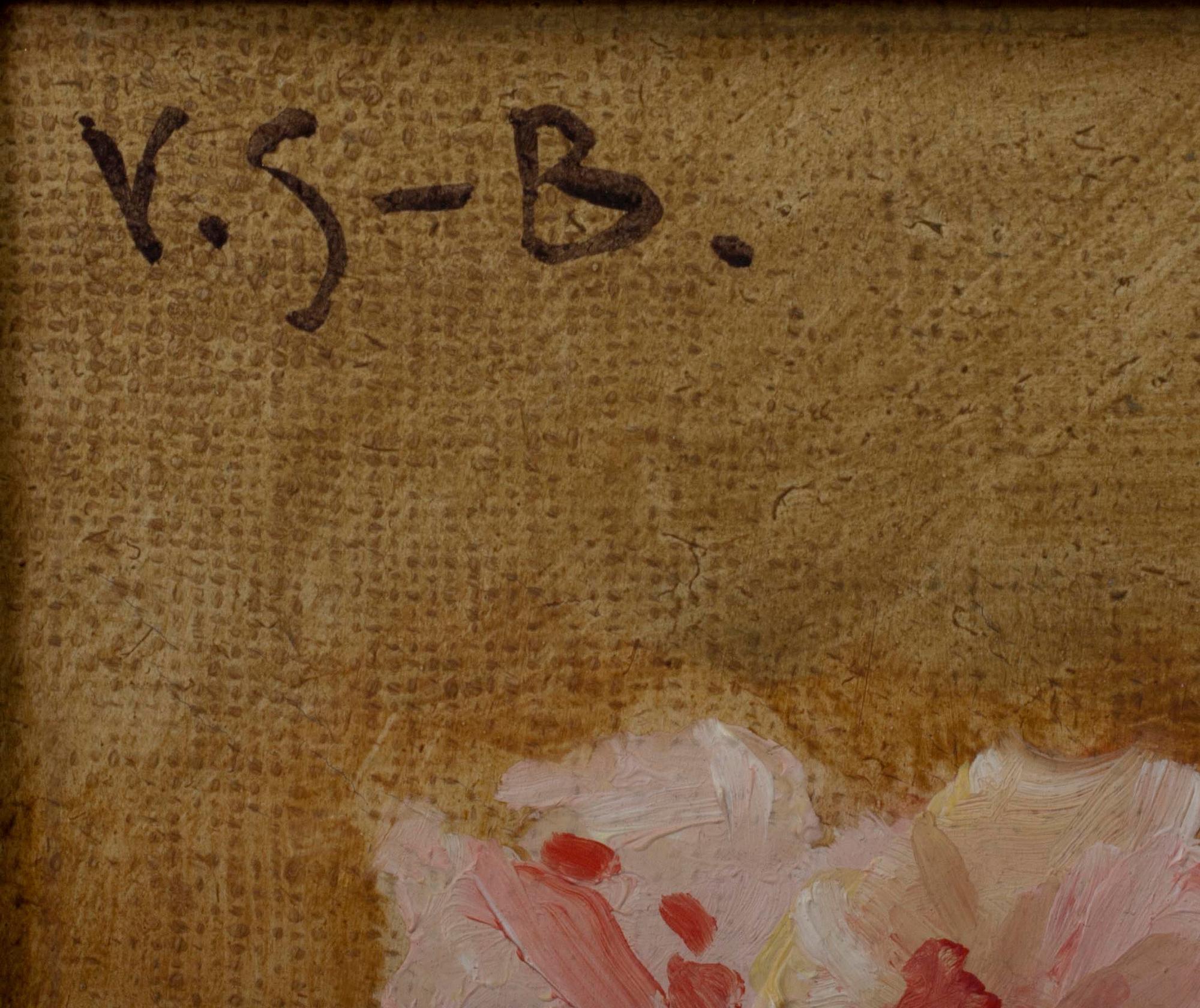 VENNY SOLDAN-BROFELDT (FINLAND), olja på skiva, sign.