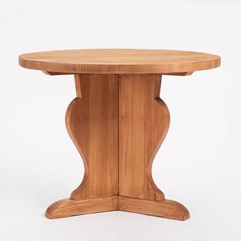 Nordiska Kompaniet, a Swedish Modern "Lovö" pine table, 1940s.