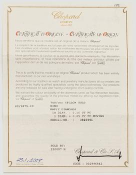 Chopard, Happy Diamonds, ring, briljantslipade diamanter, 18K guld.