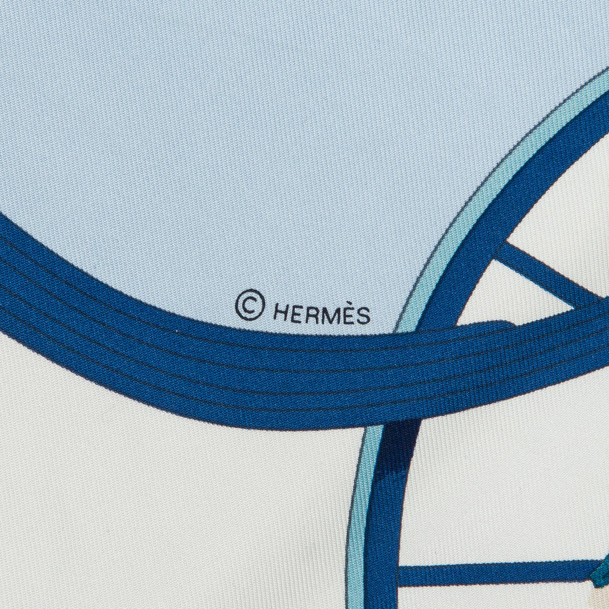 Hermès, scarf, "Springs".