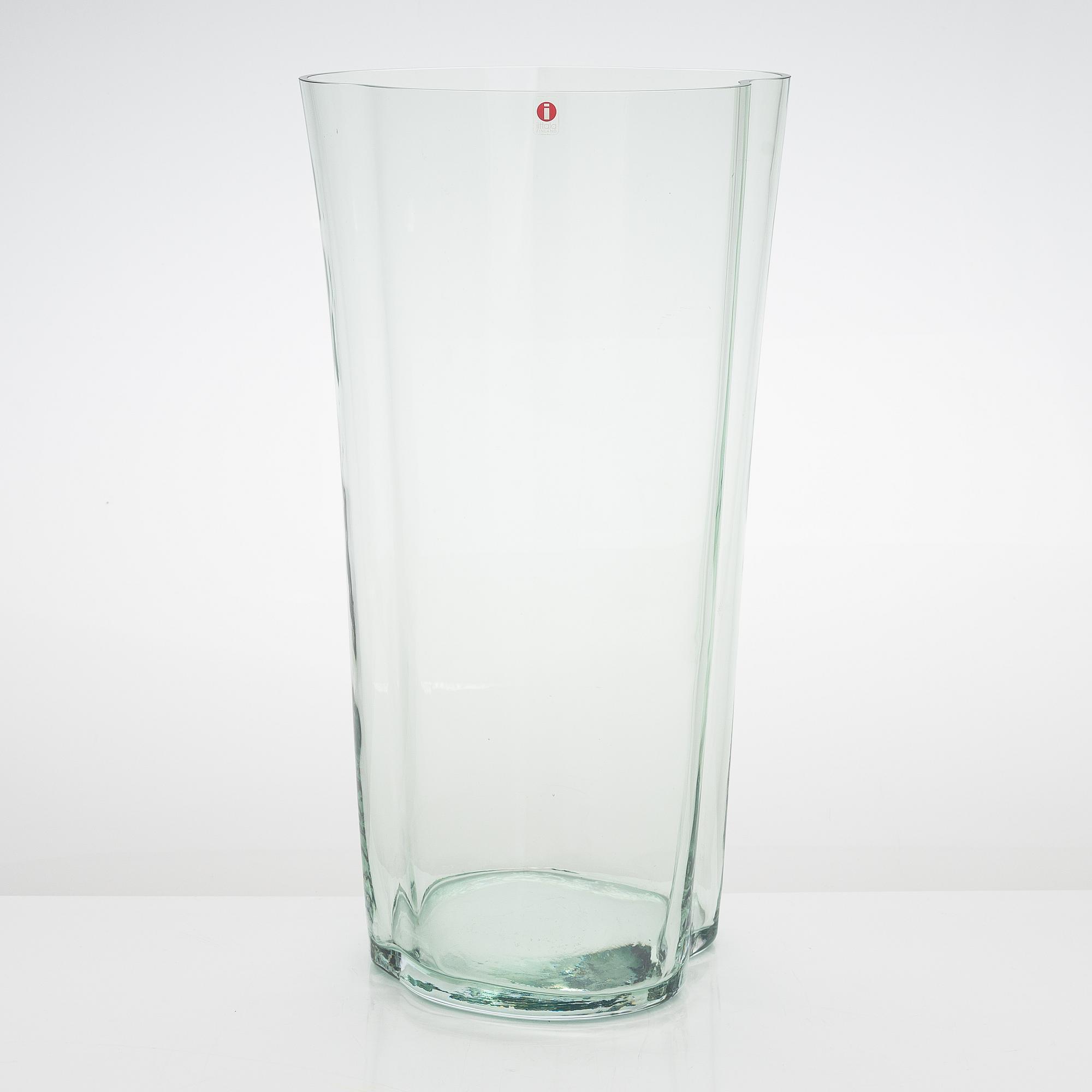 Alvar Aalto, maljakko, signeerattu Alvar Aalto 100 1998 Iittala 268/1998.