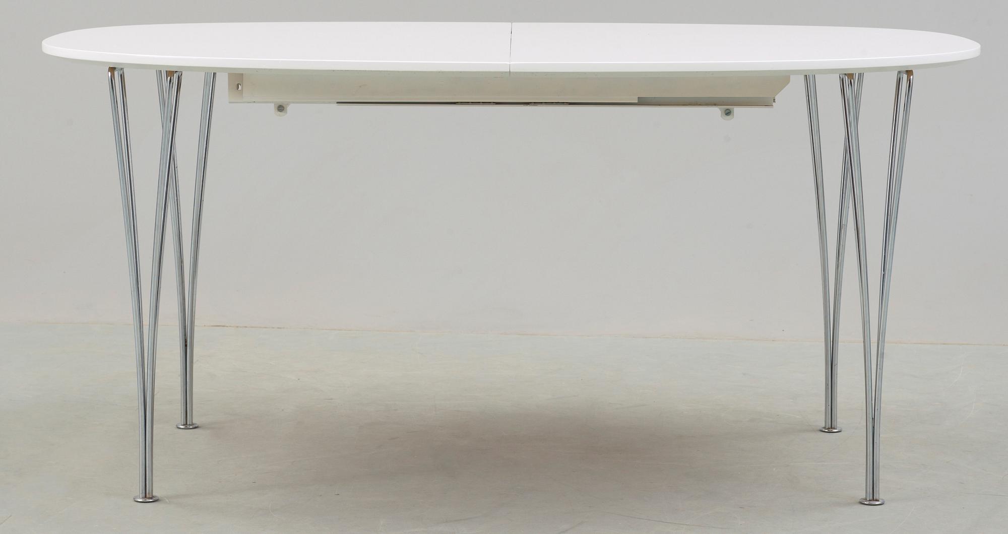 BORD, "Superelips". Med två iläggsskivor, Piet Hein för Fritz Hansen.