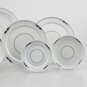 Gertrud Vasegaard, a 136-piece dinner service, 'Gemina', Royal Copenhagen, Denmark.