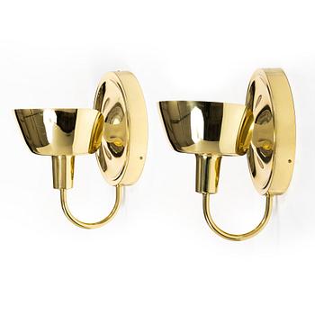 Josef Frank, wall lamps, a pair, model 2389, Svenskt Tenn.