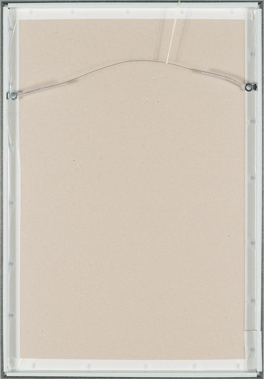 Matti Kujasalo, serigrafi, signerad och daterad -85, märkt koevedos (provtryck).