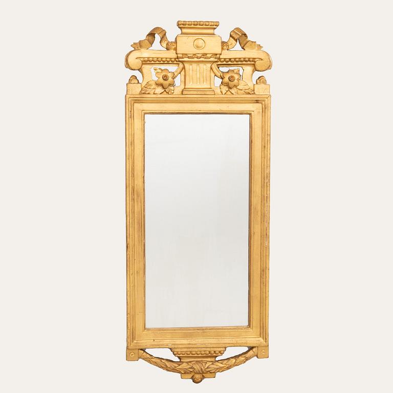 Mirror, Empire style, early 19th century.