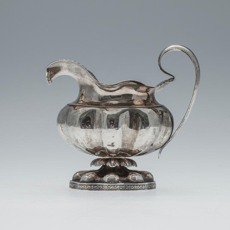 GRÄDDSNÄCKA, silver, Finland 1849. Vikt 138 g.