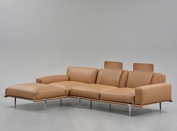 Ludovica Serafini & Roberto Palomba, a "Let it Be" sofa, Poltrona Frau, Italy, 2025.