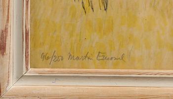 MARTIN EMOND, färglitografi, sign o numr 96/250.