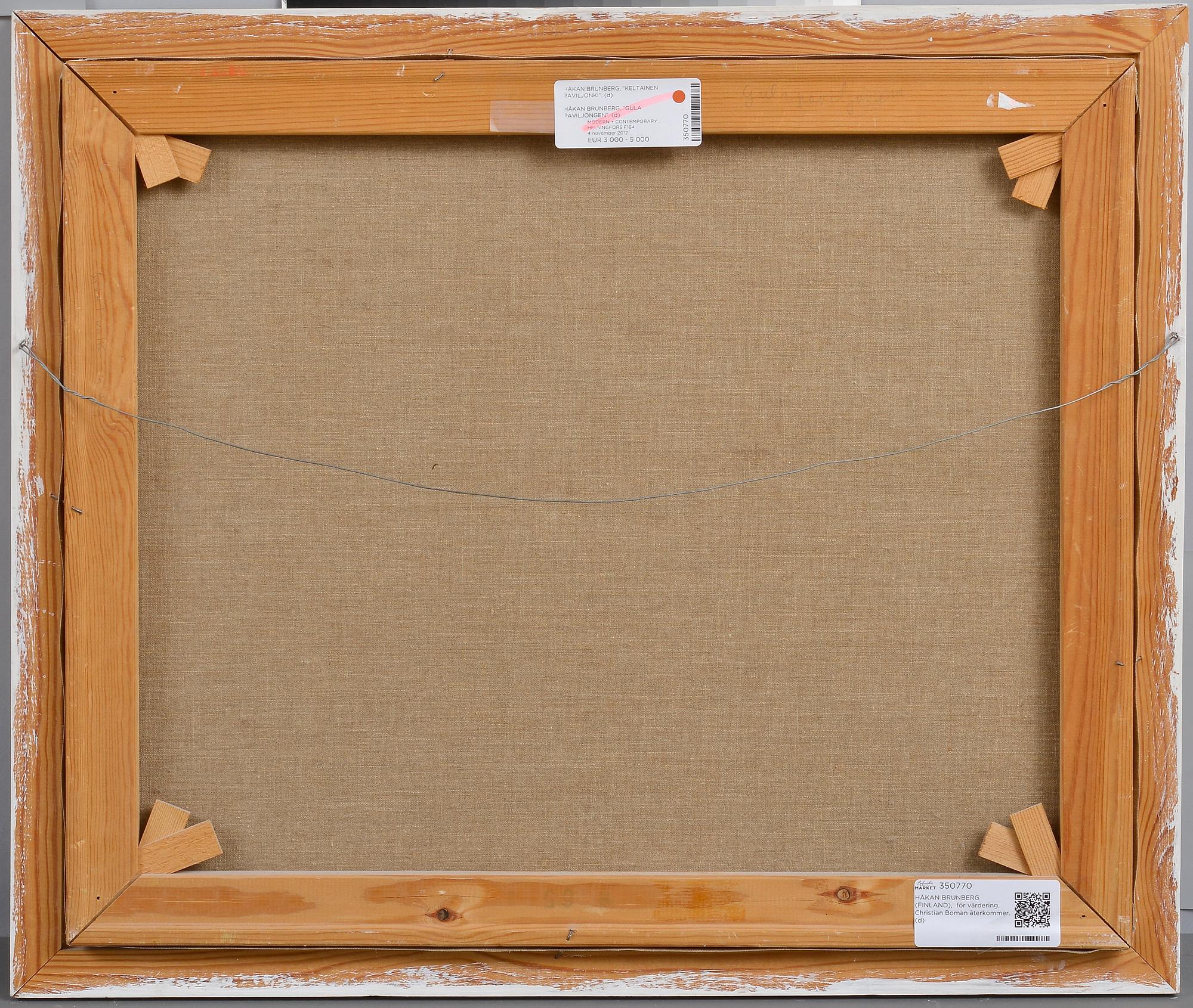 Håkan Brunberg, "KELTAINEN PAVILJONKI".