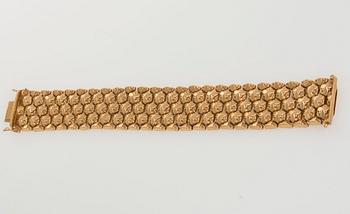 ARMBAND, 18K guld. Italien. Vikt 64,4 g.