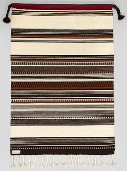 Elsa Montell-Saanio, a Raanu textile 'A bear’s hibernation' from Lapland. Ca 140 x 97 cm.