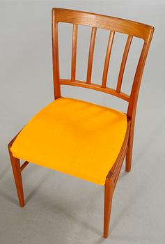 Six 1950/60s chairs.