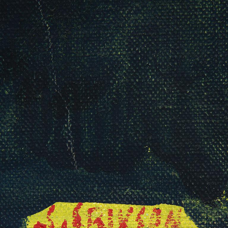 Sven X:et Erixson, oil on canvas, signed S. Erixson.