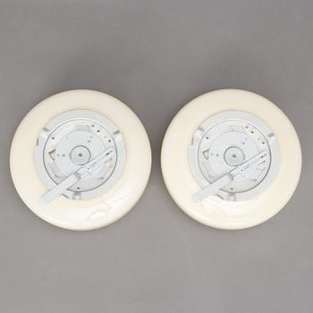 Harald Notini, a pair of ceiling lamps model "10676", Arvid Böhlmarks Lampfabrik, 1930s.
