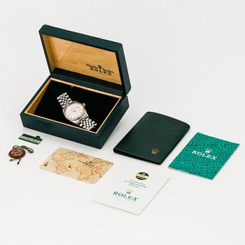 ROLEX, Oyster Perpetual, Datejust, Chronometer, wristwatch, 36 mm.