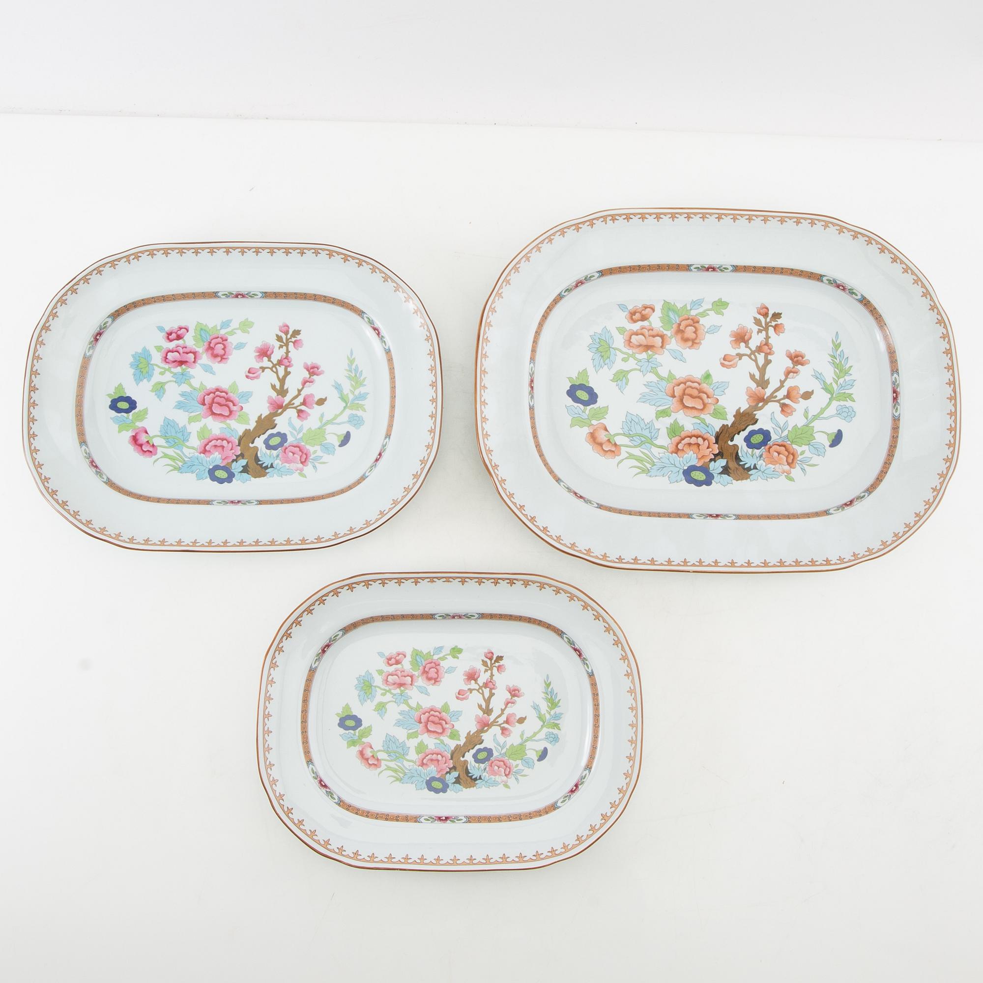 Rörstrand, service, 49 pieces, "Lotus", second half of the 20th century.