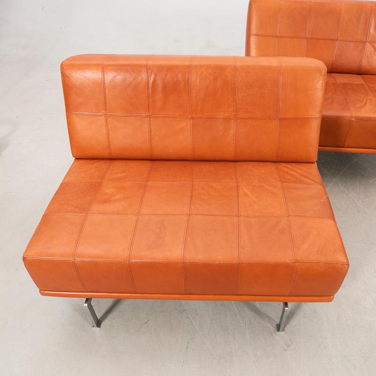 Ulla Christiansson modular sofa, 2 pieces, "Look", for Norell Möbler.