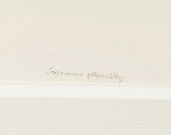 Endre Nemes, "Sensommar eftermiddag".