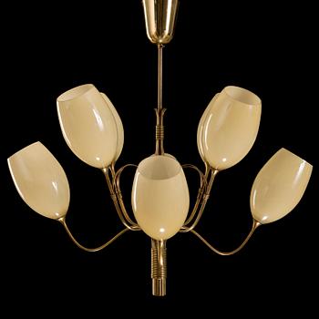 A mid-20th century pendant lamp model 9007/8 for Idman, Finland.