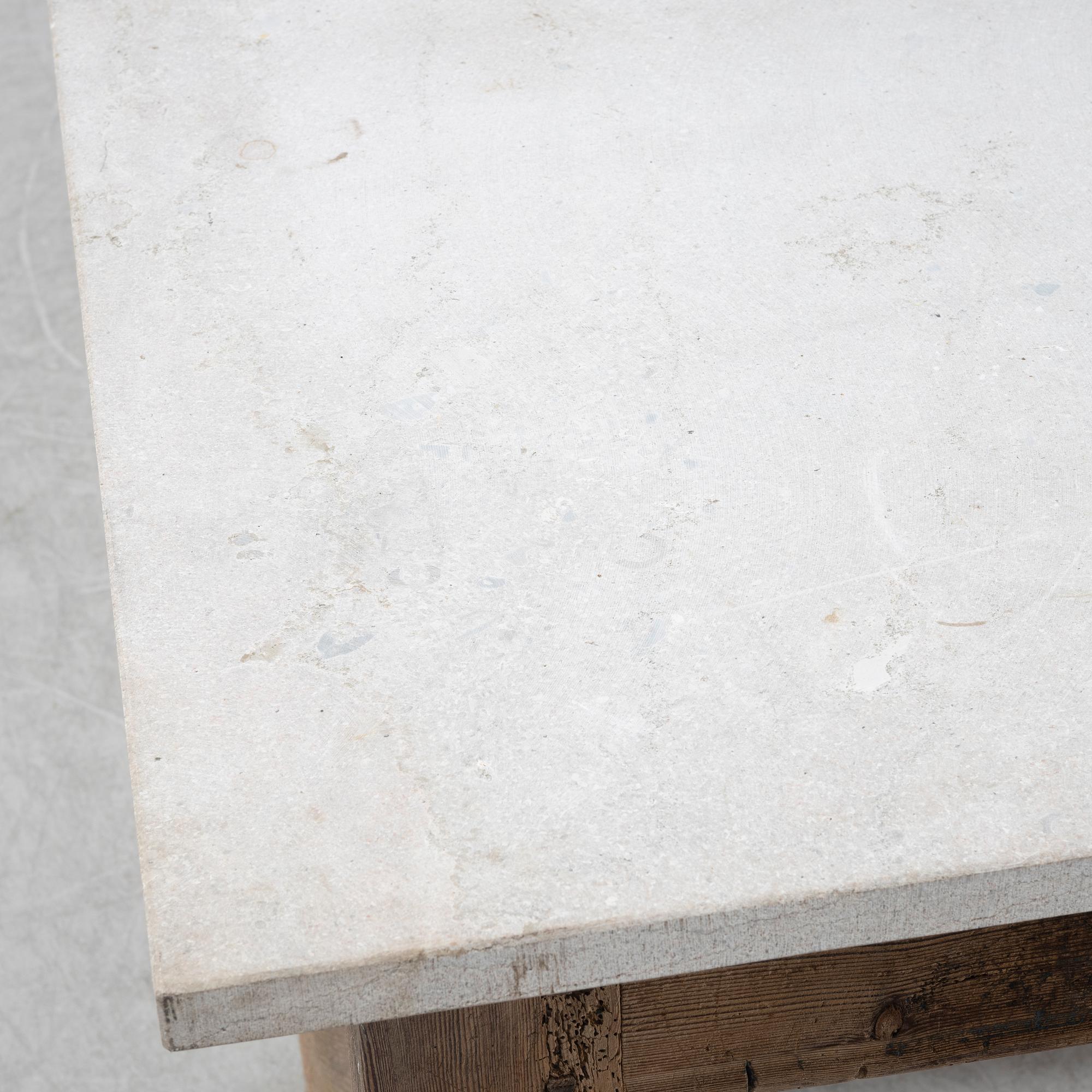 A swedish provincial table, Gotland, Sweden, 19th century.