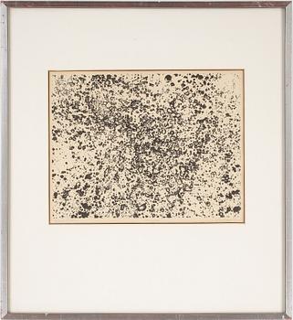 Jean Dubuffet · JEAN DUBUFFET, litografi, signerad och daterad -58, numrerad "épreuve d'artiste".
