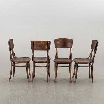 STOLAR 4 st Thonet/Mundus tidigt 1900-tal.