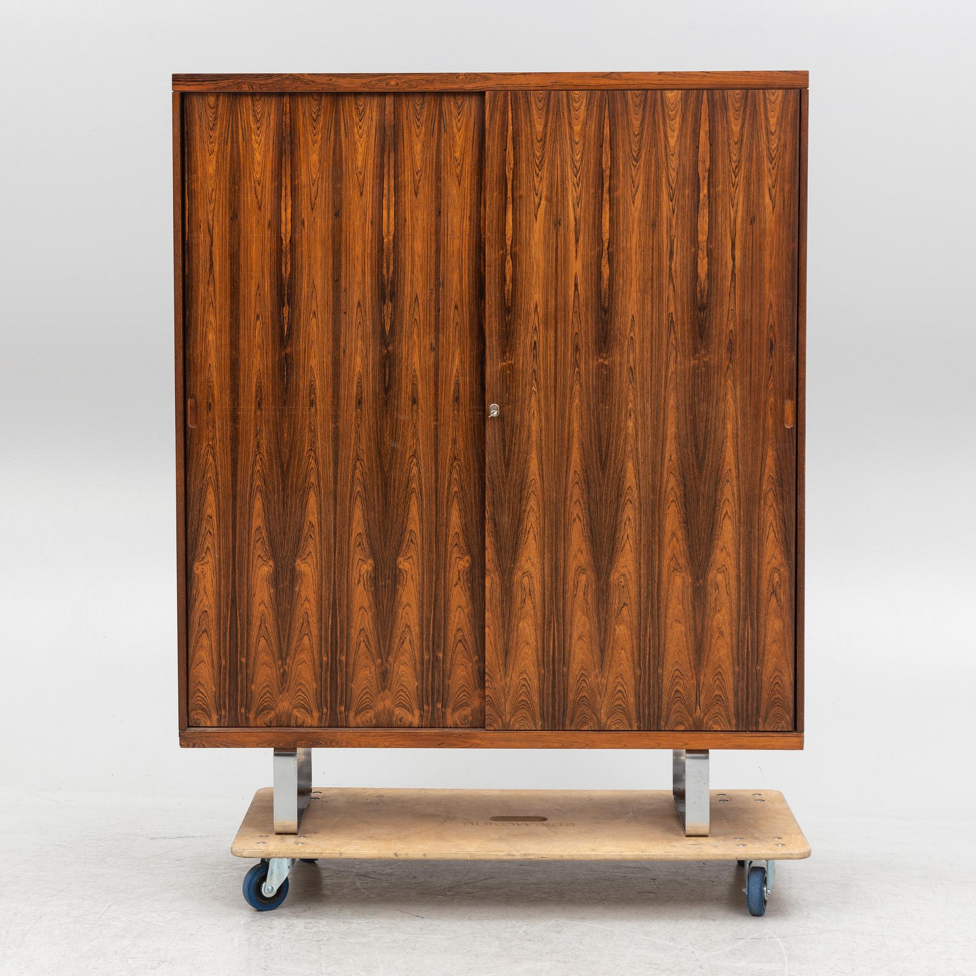 A rosewood veneered cabinet, Denmark, 1960's/70's.