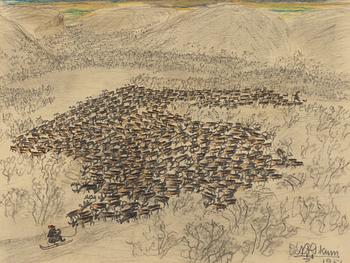 Nils Nilsson Skum, Rendrivning.